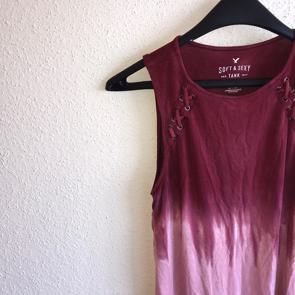 American Eagle Outfitters Tops - American Eagle Soft & Sexy Tie Dye Tank